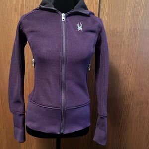 Spyder hooded jacket